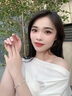 中國黃金四葉草銀手鏈女時(shí)尚飾品足銀手環(huán)教師節(jié)禮物送老師生日送女友 足銀四葉草愛心手鏈 曬單實(shí)拍圖