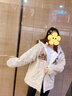 戀的冬季仿羊羔絨外套秋冬款女學(xué)生高中初中女生棉服冬天衣服新款棉襖 加絨加厚韓版圖片色 均碼 （可備注碼數(shù)） 曬單實(shí)拍圖