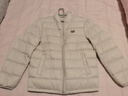 卡特（CAT）新品三防面料男士戶(hù)外休閑絎線(xiàn)羽絨服 米白色 M 曬單實(shí)拍圖