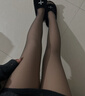 莫代爾光腿神器空姐灰一體透膚褲女加厚保暖黑絲秋冬季連褲襪加絨打底褲 灰透膚+黑透膚 2條 均碼 踩腳【80克不加絨】80-145斤 曬單實(shí)拍圖