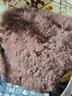 澳昶羴澳洲真羊毛汽車(chē)坐墊冬季羊皮車(chē)墊子整張皮毛一體保暖車(chē)座墊單片 長(cháng)毛款 真羊毛三件套(咖啡色) 曬單實(shí)拍圖