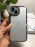虎克船長(cháng) 適用蘋(píng)果15手機殼全包鏡頭膜iphone15promax保護套透明軟殼超薄防摔高級感女款輕奢水鉆高級感 蘋(píng)果15【銀色-帶鏡頭膜】配鋼化膜 曬單實(shí)拍圖