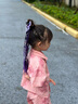 清尋庫洛米兒童假發(fā)麻花辮子發(fā)圈甜酷拳擊辮皮筋小女孩高馬尾頭繩發(fā)飾 蝴蝶結(jié)+假發(fā)辮【模特同款】 曬單實(shí)拍圖