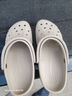 卡駱馳（crocs）洞洞鞋男女鞋貝雅一腳蹬穿沙灘鞋涼拖鞋 10126-2V3 M8W10 曬單實(shí)拍圖