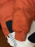 歌瑞家（greatfamily）兒童羽絨服冬季男童裝輕盈厚羽絨服防風(fēng)保暖上裝樂友 桔色 110 【4-5歲】 曬單實(shí)拍圖