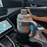 聚惠（JUHUI）汽車水杯架限位器大號(hào)茶杯托保溫瓶車內(nèi)固定座車載水壺飲料架改裝 大號(hào)水杯架（無手機(jī)座） 曬單實(shí)拍圖