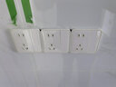 松下開(kāi)關(guān)插座格彩86型暗裝墻壁三孔空調網(wǎng)線(xiàn)單開(kāi)多開(kāi)單控雙控帶燈 帶開(kāi)關(guān)五孔插座 曬單實(shí)拍圖