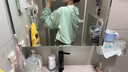 VVC成毅同款防曬衣涼感冰絲防曬服透氣防紫外線寬松短款外套 豆綠灰 曬單實(shí)拍圖
