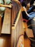 敦煌牌古筝 上海民族乐器一厂21弦古筝 694L 五彩呈祥牡丹图案  实拍图