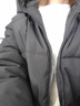 可茵（Keyin）棉服女冬季2023年新款女裝韓版寬松面包服中長(zhǎng)款連帽棉衣外套女潮 黑色 XL 曬單實(shí)拍圖