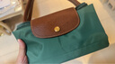 瓏驤長(cháng)柄中號LE PLIAGE GREEN可折疊單肩手提餃子包 經(jīng)典款/鼠尾綠 2605 089 P84 曬單實(shí)拍圖