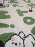 南极人（NanJiren）牛奶绒夹棉床单单件冬季加厚珊瑚绒双人床盖大炕单保暖床品套件3 欢乐萌宠【牛奶绒夹棉床盖】 三件套-230x250cm床盖+枕套一对 实拍图