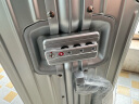 罗恩(Ronoen)全铝镁合金行李箱金属男铝框拉杆箱万向轮登机箱大旅行箱包小箱子 银色 20英寸 晒单实拍图