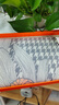 杭絲路羊毛圍巾女雙面印花方巾手工卷邊披肩媽媽生日母親節(jié)禮物花語(yǔ)柔黃 曬單實(shí)拍圖