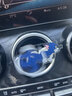 京格車載空調(diào)出風(fēng)口香薰夾創(chuàng)意卡通個性貓和老鼠旋轉(zhuǎn)風(fēng)扇裝飾擺件新款 車載旋轉(zhuǎn)湯姆（2片檸檬香薰） 曬單實拍圖