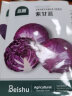 北蔬紫甘蓝种子结球耐裂紫色包菜卷心菜蔬菜种籽 北蔬紫甘蓝种子100粒 实拍图