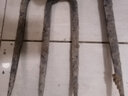 立錦園藝摟草松土耙子農(nóng)具釘耙翻土耙鐵耙農(nóng)用工具鋤地挖土耙鐵抓子 一體型大四齒耙+1.2米槐木柄 曬單實拍圖