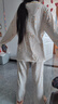 浪莎2025年新款日系甜美新疆棉紗布睡衣女春秋季長(cháng)袖居家服外穿月子服 A908 M 80-100斤 曬單實(shí)拍圖