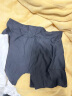 浪莎 防走光安全裤女士无痕夏季冰丝性感保险打底裤 白色黑色各一条L（120-150斤） 实拍图