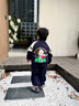 G.DUCKKIDS小黃鴨聯(lián)名奧特曼衣服男童套裝春秋季2024新款兒童運動兩件套寶寶 藏青色套裝 120 建議5~6歲【110-120cm】 曬單實拍圖
