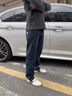 JEEP SPIRIT牛仔褲男秋季新款直筒寬松大碼褲子男彈力潮牌休閑長褲 703藍灰色 31 曬單實拍圖