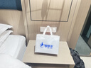 藍色愛琴海無鋼圈小胸顯大四排扣聚攏內(nèi)衣女上托收副乳胸罩防下垂文胸套裝 紫色套裝 75A /34A 曬單實拍圖