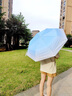 RAINLITE  漸變自動(dòng)太陽(yáng)傘男女兩用折疊晴雨傘防曬防紫外線(xiàn)遮陽(yáng)傘 海鹽藍 10骨+自動(dòng)雙骨+黑膠防曬 曬單實(shí)拍圖