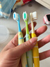 兒童軟毛牙刷3-12歲卡通萌貓牙刷學(xué)生兒童桶裝便攜帶舌苔清潔器 1桶 8支 曬單實(shí)拍圖