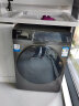 海尔（Haier）滚筒洗衣机全自动 10公斤洗烘一体机 智能投放 全触控晶彩屏 直驱变频电机 以旧换新EG100HBDC8SU1 实拍图