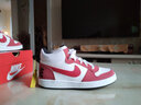 耐克（NIKE）板鞋女夏季新款COURT中幫簡(jiǎn)版空軍一號(hào)透氣輕便耐磨運(yùn)動(dòng)休閑鞋 839977-103 白紅 37.5 曬單實(shí)拍圖