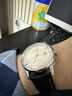 愛(ài)沃馳瑞士IW手表男機械表全自動(dòng)進(jìn)口機芯男士手表超薄百搭防水男表 銀白皮帶/進(jìn)口機芯+原裝皮表帶 曬單實(shí)拍圖