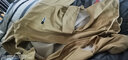 gxmy春秋季工裝夾克外套男士套裝韓版一套潮流痞帥搭配衣服男裝兩件套 工裝夾克卡其色+淺藍(lán)牛仔褲 L 曬單實(shí)拍圖