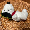 nakajima日本snoopy限量正版飛行員史努比公仔玩偶毛絨包包掛件掛墜小掛飾 高度 8.5cm 曬單實拍圖