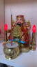 財(cái)神爺神像 店鋪財(cái)神擺件 家用客廳招財(cái)佛像 公司開業(yè)辦公室文財(cái)神供奉神像 【八方來(lái)財(cái)】彩繪款財(cái)神 10寸【高25厘米】 曬單實(shí)拍圖