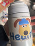 喜具杯女學(xué)生提手雙飲保溫水杯高顏值杯套兒童吸管杯子便攜辦公室咖啡杯 情侶套餐自由組合（備注顏色） 杯子+卡通杯套 曬單實(shí)拍圖