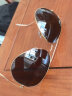 雷朋（RayBan）眼镜 型格系列太阳镜墨镜飞行员形金属全框摩登潮流眼镜男女款送礼 0RB3025001/5862 实拍图