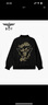 BOY LONDON【金龍呈祥】秋情侶款黑色潮牌棒球領(lǐng)夾克外套N25003 黑色 M 曬單實(shí)拍圖