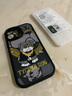 虎克船長(cháng) 適用蘋(píng)果13手機殼iphone13ProMax保護套防摔鏡頭全包硅膠13pro高級感軟殼小羊皮網(wǎng)紅可愛(ài)情侶男女 狼牙狗子(黑色) 蘋(píng)果13 Pro Max 曬單實(shí)拍圖