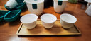 BYKE戶(hù)外防風(fēng)爐頭茶具爐炊具爐子露營(yíng)自駕游便攜式爐子燒水壺茶具套裝 秒茶套裝(時(shí)尚白色)帶包+氣4瓶 曬單實(shí)拍圖
