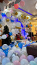 欧妮姿生日装饰气球场景布置儿童派对装饰主题套餐生日快乐奢华银灰金 实拍图