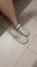 CROCS卡駱馳洞洞鞋檀健次同款男鞋女鞋夏季新款拖鞋涼拖鞋涼鞋沙灘鞋 10126-2V3卵石/貝雅（尺碼偏大） 41 -42(260mm) 曬單實拍圖