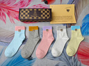 良人訪(fǎng)襪子女秋冬100%純棉襪抗菌防臭襪全棉吸汗透氣耐磨中筒襪長(cháng)絨棉襪 100%純棉【升級AB紗線(xiàn)】升級抗菌防臭 6雙 曬單實(shí)拍圖