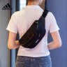 阿迪达斯 （adidas）单肩包斜挎包胸包男女休闲运动背包潮流腰包小挎包 黑色 实拍图