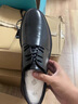 海瀾之家男鞋秋季新款皮鞋男百搭男士休閑鞋透氣鞋子男防滑增高休閑皮鞋男 黑色 41 曬單實(shí)拍圖