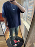 漫兮楠水洗復古藍牛仔褲男款美式高街vibe褲子高腰提檔顯腿長微喇彎刀褲 主圖款 XS 曬單實拍圖
