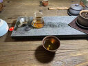 陶福氣可定制尺寸烏金石茶盤(pán)家用簡(jiǎn)約現代石頭茶臺輕奢整塊茶盤(pán)刻字logo 烏金石-梵文60*20*3 曬單實(shí)拍圖
