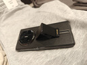 皮皮殼【X6專屬手機殼】適用華為MateX6新款折疊屏腕帶真皮全包翻蓋手機殼超薄磁吸X6典藏版防摔保護套 【曜石黑】鏡頭全包丨智能視窗丨腕帶防摔 華為matex6 曬單實拍圖