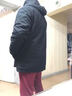 風(fēng)尚錦繡連帽棉衣男春秋冬季羊羔絨寬松大碼棉服男士加絨加厚棉襖純棉外套 黑色 XL 建議145-155 曬單實(shí)拍圖