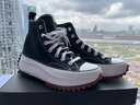匡威（Converse）女鞋 夏季新款Run Star Hike高幫帆布鞋流星厚底鞋休閑鞋 166800C 38.5 曬單實(shí)拍圖