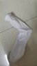 真維斯女款新疆棉中筒襪秋季新品女式舒適中筒襪【5雙裝】YM 白黑5-6912 F 曬單實(shí)拍圖